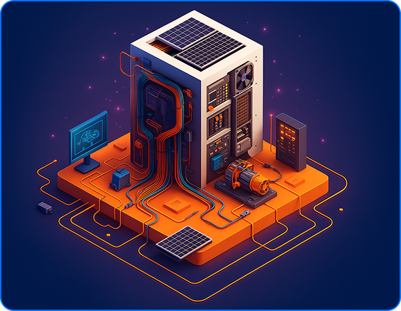 Placeholder image of a computer server